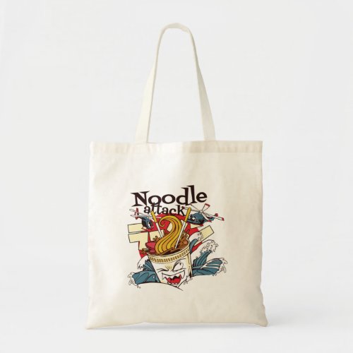 Ramen Noodle Cup Design Tote Bag