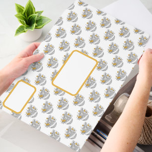 Ramen Noodle Restaurant Pattern Asian Food Envelope Mailers