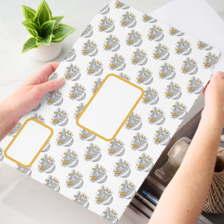 Ramen Noodle Restaurant Pattern Asian Food Envelope Mailers