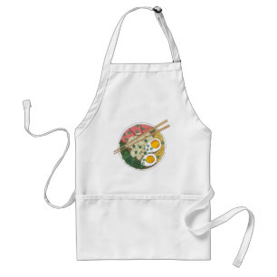 Ramen Noodles Bowl Japanese Food Restaurant Foodie Adult Apron
