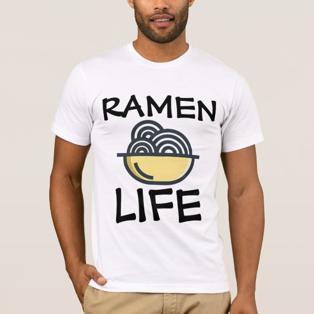 RAMEN NOODLES LIFE T-SHIRTS (Front)
