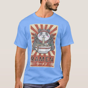 Ramen noodles Panda kawaii T-Shirt