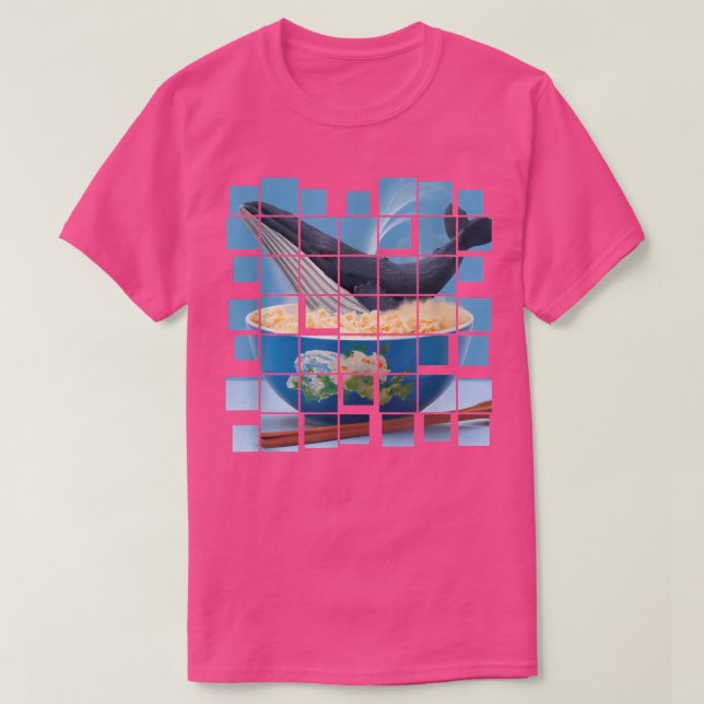 Ramen Noodles With A Whale - Funny Japanese Food A T-Shirt (Design Front)