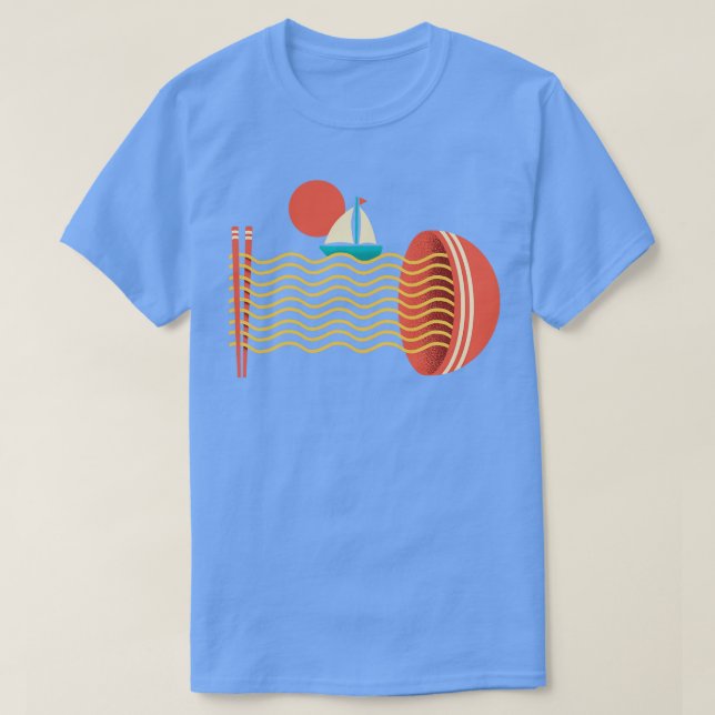 Ramen Ocean T-Shirt (Design Front)