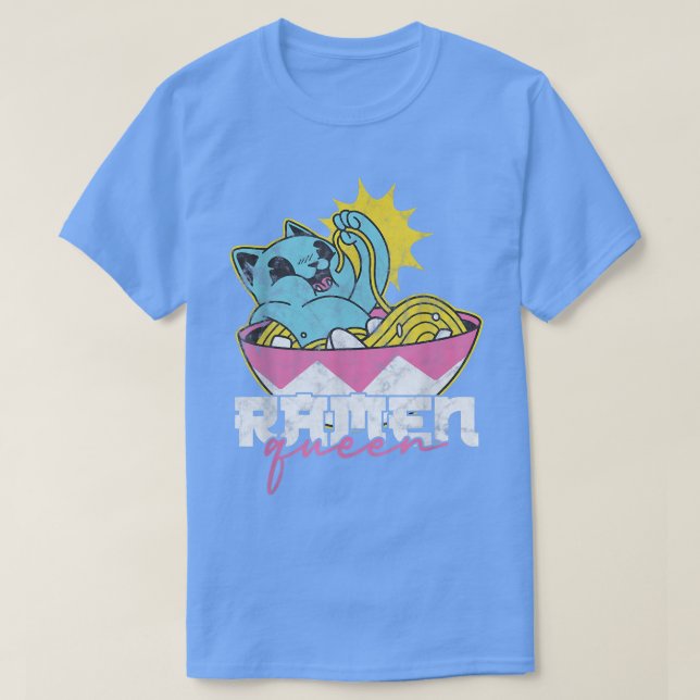 Ramen Queen Ramen Fan 1435 T-Shirt (Design Front)