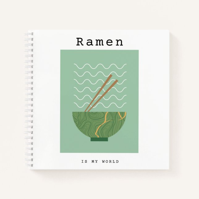 Ramen Recipes Notebook (Front)