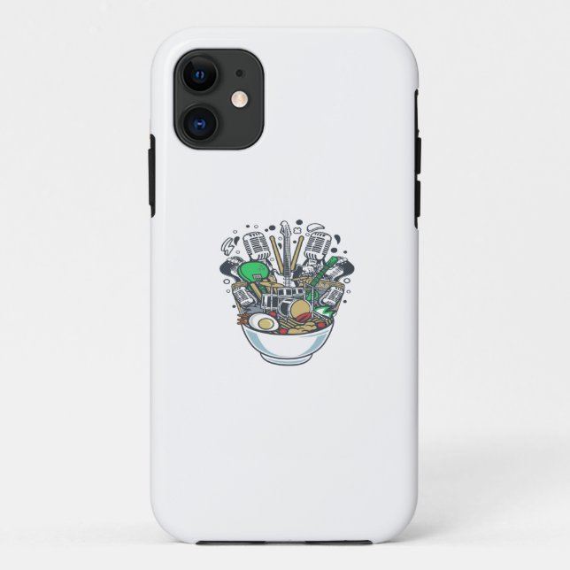 Ramen Rock Case-Mate iPhone Case (Back)