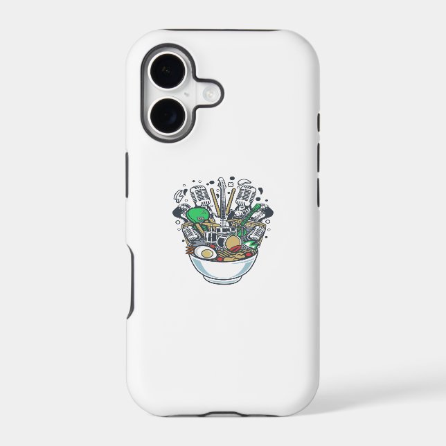 Ramen Rock Case-Mate iPhone Case (Back)
