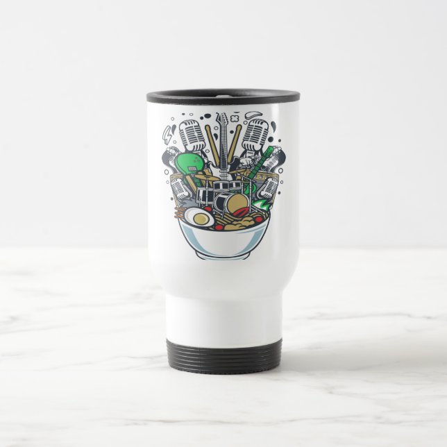 Ramen Rock Travel Mug (Center)