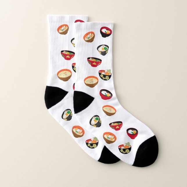Ramen Soup Socks (Pair)