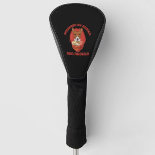 Ramen Sushi Basenji Dog T-Shirt Golf Head Cover