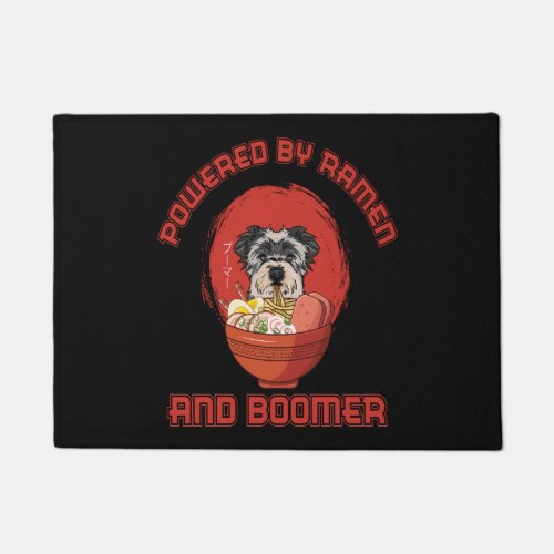 Ramen Sushi Boomer Dog T_Shirt Doormat