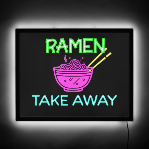 Ramen Take Away Neon LED Sign