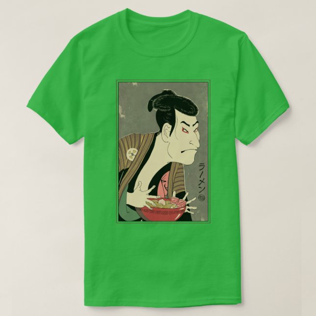 Ramen Ukiyoe T-Shirt (Design Front)