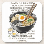 Ramen vintage sketch by CallisC Arts ⭐⭐⭐⭐⭐ Beverage Coaster