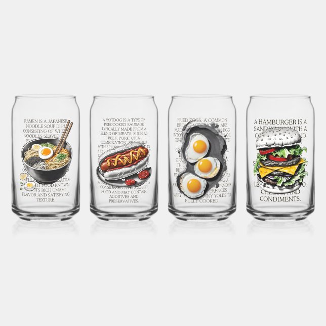 Ramen vintage sketch by CallisC Arts ⭐⭐⭐⭐⭐ Can Glass (Front)