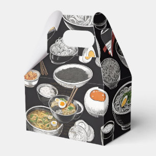 Ramen vintage sketch by CallisC Arts ⭐⭐⭐⭐⭐ Favor Boxes