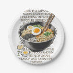 Ramen vintage sketch by CallisC Arts ⭐⭐⭐⭐⭐ Paper Plates