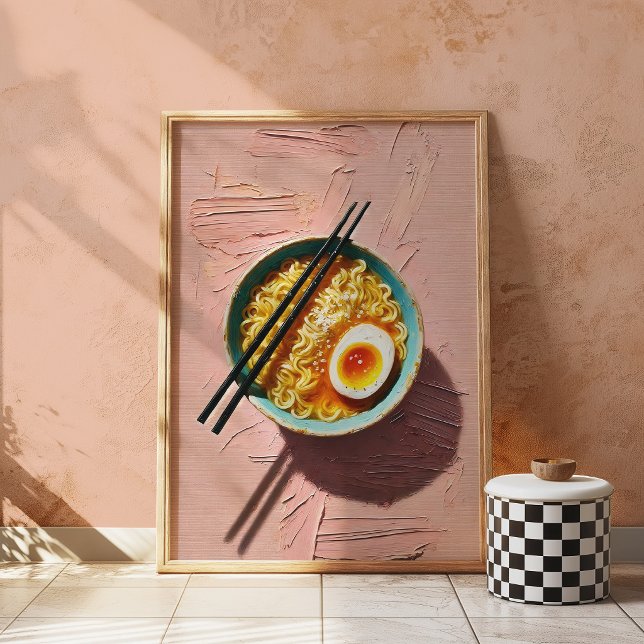 Ramen Wall Art Print Aesthetic Food Poster (Creator Uploaded)