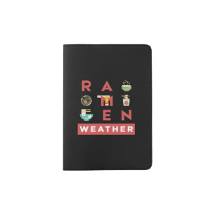 Ramen Weather Passport Holder