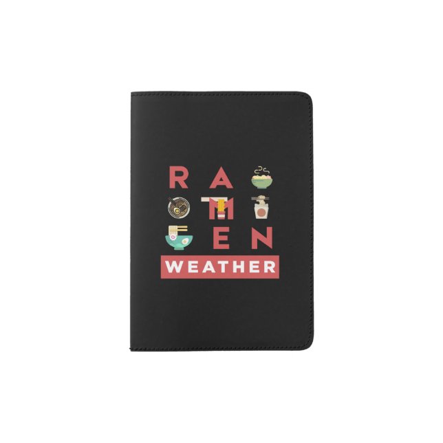 Ramen Weather Passport Holder (Front)