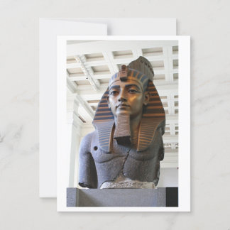 Ramesses Great Museum Statue Egyptian Art Postcard