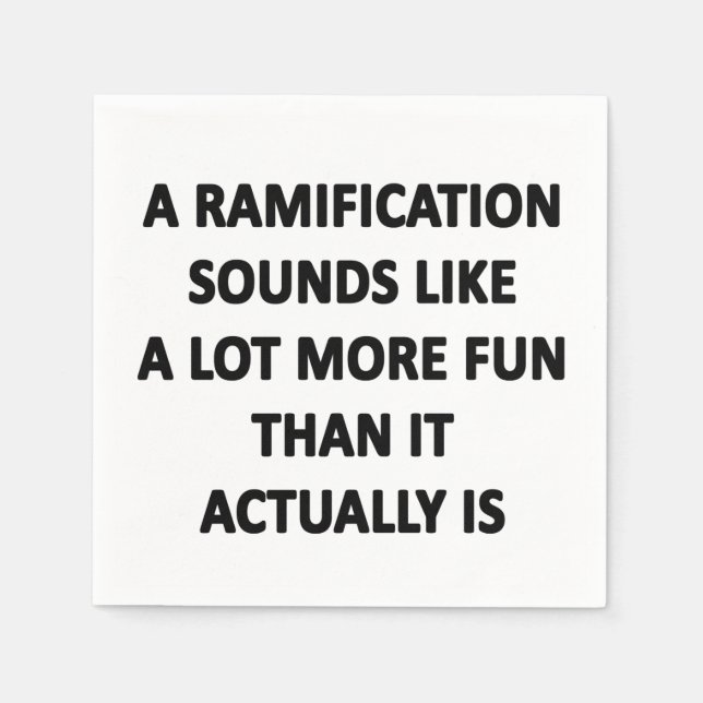 Ramification Napkins (Front)