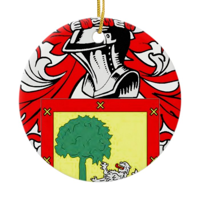 Ramirez Coat of Arms Christmas Tree Ornaments