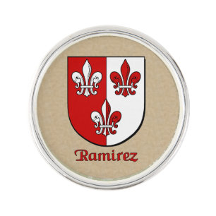 Ramirez Historical Shield Pin