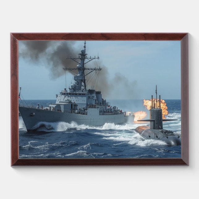 Ramming Speed Award Plaque (Horizontal)