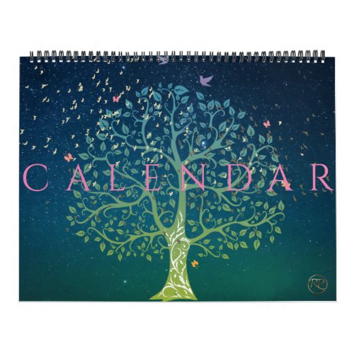 RAMO  PAUL trees colection monthly fan Calendar