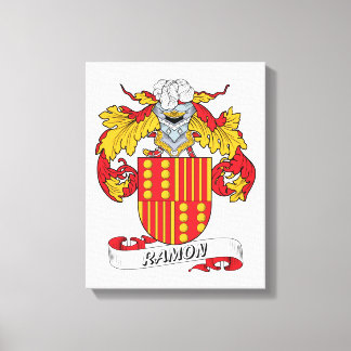 Ramon Family Crest Canvas Print