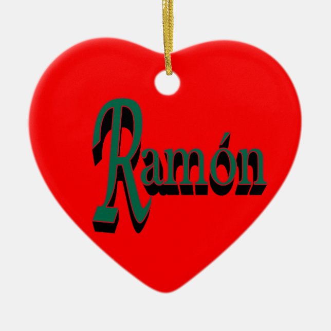 Ramon Ornament (Front)