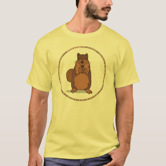 Ramon The Squirrel Light Cartoon T-Shirt