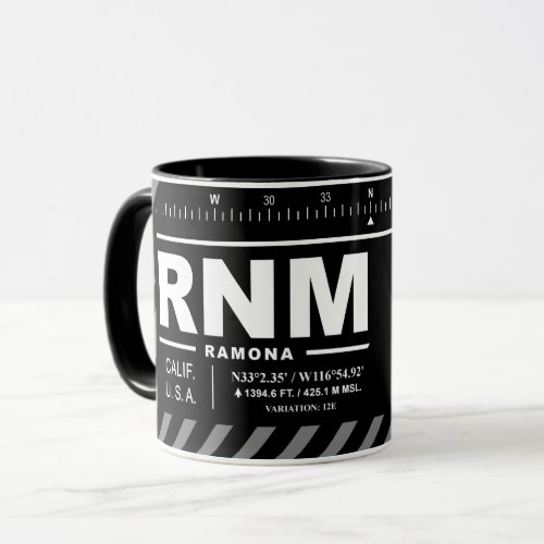 Ramona Airport RNM  Mug