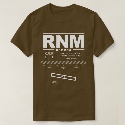 Ramona Airport RNM T_Shirt