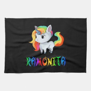 Ramonita Unicorn Kitchen Towel