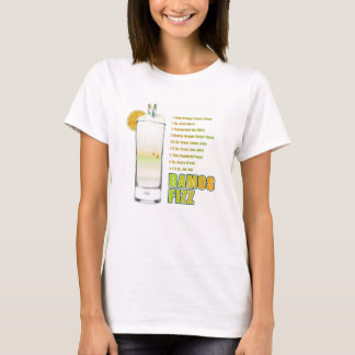 Ramos Gin Fizz Cocktail Recipe Art Clothing & T-Shirt