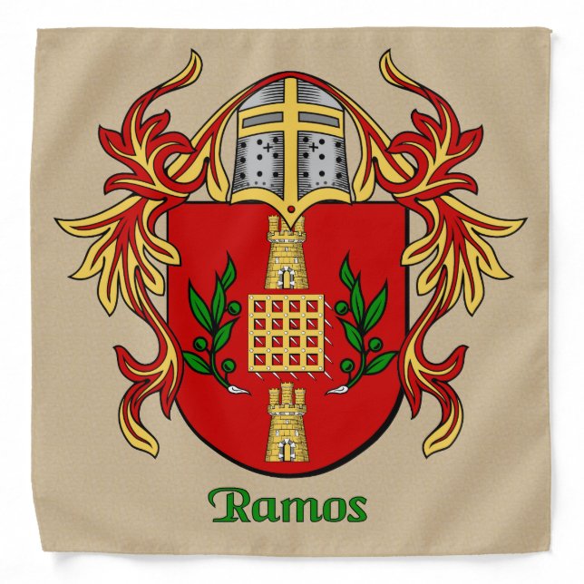 Ramos Historical Coat of Arms Bandana (Front)