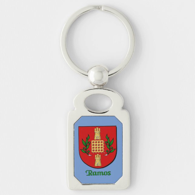 Ramos Historical Shield Keychain (Front)