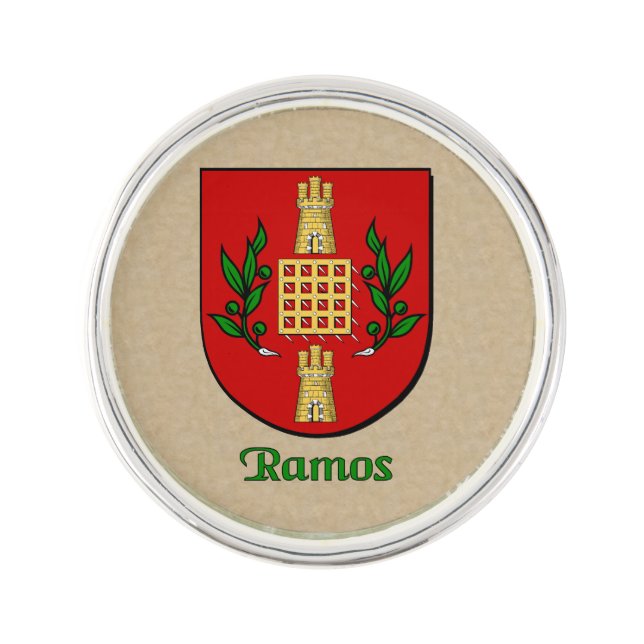 Ramos Historical Shield Pin (Front)