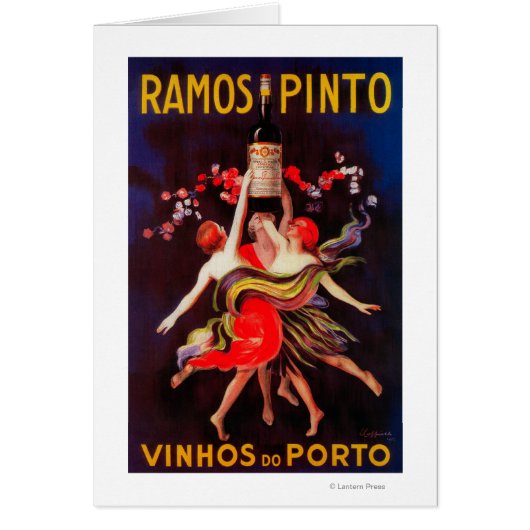 Ramos Pinto Vintage PosterEurope Cards (Front)