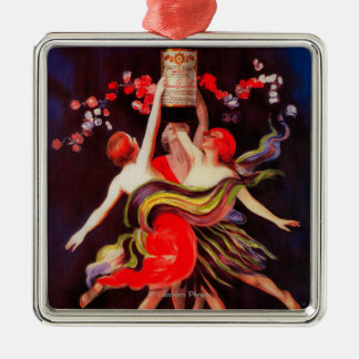 Ramos Pinto Vintage PosterEurope Metal Ornament