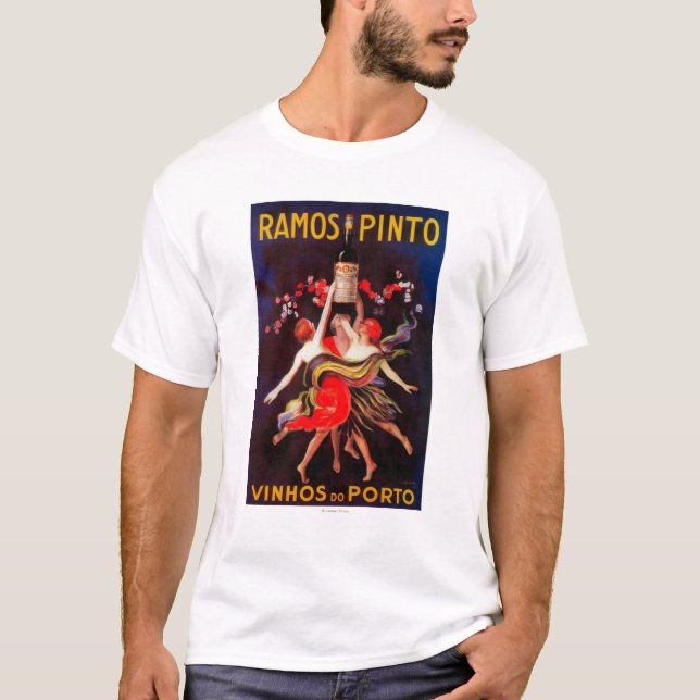 Ramos Pinto Vintage PosterEurope T-Shirt (Front)