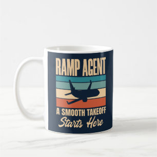 Ramp Agent A Smooth Takeoff Starts Here Coffee Mug