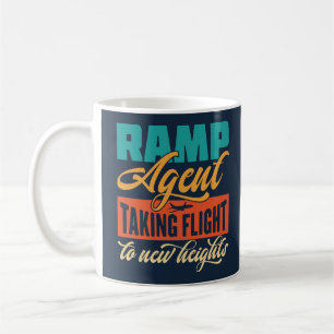 Ramp Agent Taking Flight To New Heights Coffee Mug