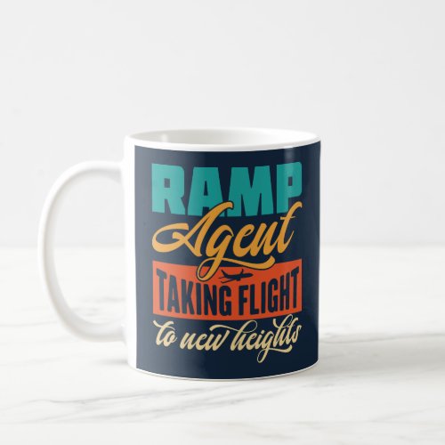 Ramp Agent Taking Flight To New Heights Coffee Mug