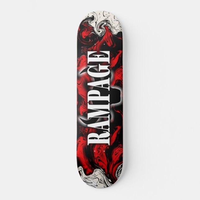 RAMPAGE SKATEBOARD DECK (Front)
