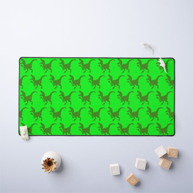 Rampaging Dinosaurs Desk Mat (Kids Table)