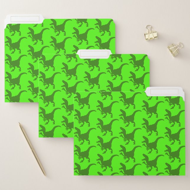 Rampaging Dinosaurs File Folders (Set)